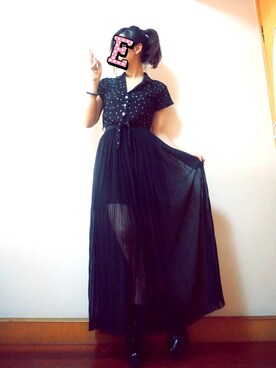 E F F I Eさん（レディース・163cm）の秋コーディネート