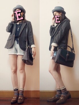 E F F I Eさん（レディース・163cm）の秋コーディネート