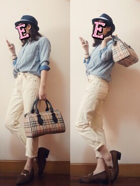 E F F I Eさん（レディース・163cm）の秋コーディネート