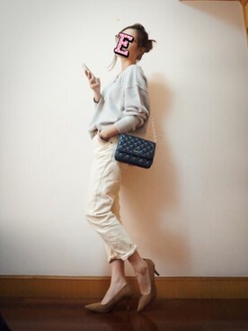 E F F I Eさん（レディース・163cm）の秋コーディネート