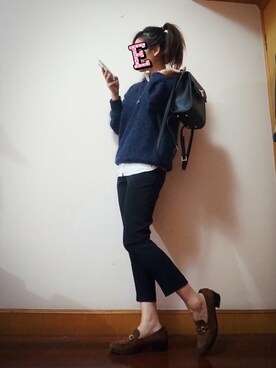 E F F I Eさん（レディース・163cm）の冬コーディネート