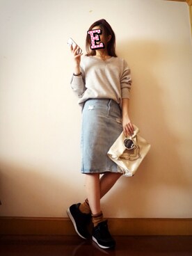 E F F I Eさん(レディース・163cm)の冬コーディネート