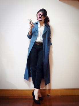 E F F I Eさん（レディース・163cm）の冬コーディネート