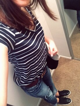 E F F I Eさん（レディース・163cm）の冬コーディネート