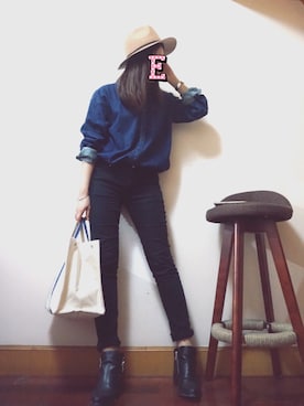 E F F I Eさん（レディース・163cm）の春コーディネート