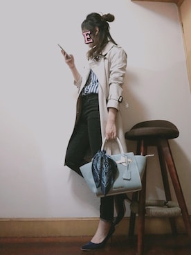 E F F I Eさん（レディース・163cm）の春コーディネート