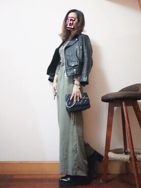 E F F I Eさん（レディース・163cm）の春コーディネート