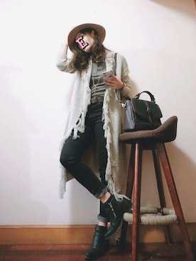 E F F I Eさん（レディース・163cm）の春コーディネート