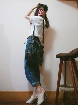 E F F I Eさん（レディース・163cm）の夏コーディネート