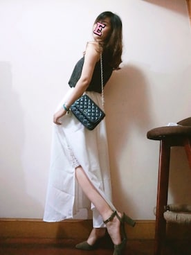 E F F I Eさん（レディース・163cm）の夏コーディネート