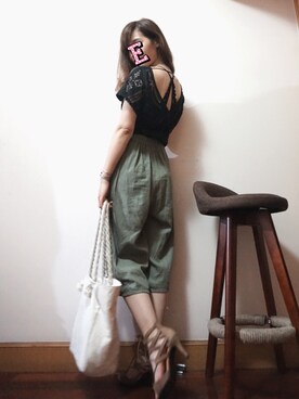 E F F I Eさん（レディース・163cm）の夏コーディネート