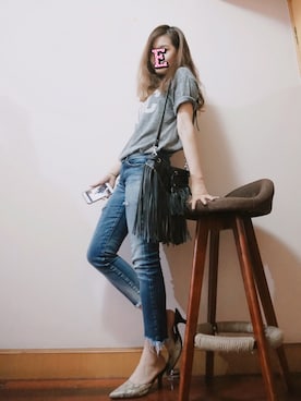 E F F I Eさん（レディース・163cm）の夏コーディネート