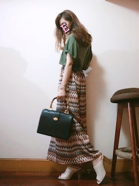 E F F I Eさん（レディース・163cm）の夏コーディネート