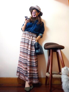 E F F I Eさん（レディース・163cm）の秋コーディネート