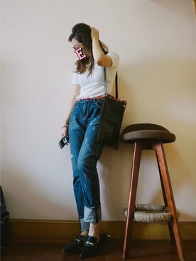 E F F I Eさん（レディース・163cm）の秋コーディネート