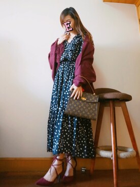 E F F I Eさん（レディース・163cm）の秋コーディネート