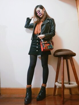 E F F I Eさん（レディース・163cm）の秋コーディネート
