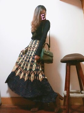 E F F I Eさん（レディース・163cm）の秋コーディネート