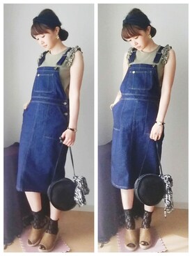 omi*さん(レディース・161cm)の春コーディネート