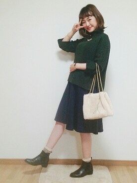 omi*さん(レディース・161cm)の秋コーディネート