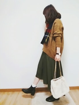 omi*さん(レディース・161cm)の秋コーディネート