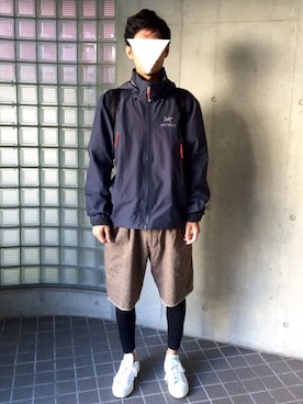 「COFFEE&MILK（コーヒーアンドミルク）のアイテム」を使った、なおきさん（メンズ・172cm）の秋コーディネート