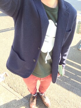 あらがみさん（メンズ・170cm）の秋コーディネート