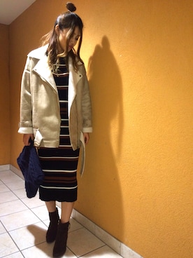 「SpRay（スプレイ）のアイテム（ジャケット/アウター）」を使った、SpRay札幌ＰＡＳＥＯさん（レディース・165cm）の秋コーディネート