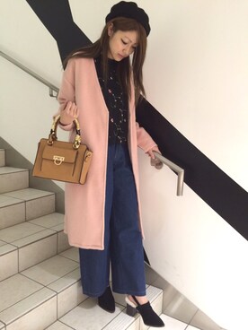 「SpRay（スプレイ）のアイテム（ジャケット/アウター）」を使った、SpRay札幌ＰＡＳＥＯさん（レディース・165cm）の冬コーディネート