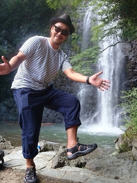 「fragment design（フラグメントデザイン）のアイテム（腕時計）」を使った、scr_tomさん（メンズ・170cm）の夏コーディネート