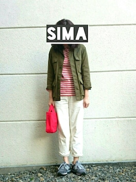 SIMAさん（レディース・170cm）の秋コーディネート