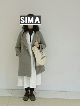 SIMAさんの（BLUE BLUE JAPAN | ブルーブルージャパン）を使ったコーディネート