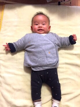 「ZARA KIDSのアイテム（ブルゾン）」を使った、أقحوانさん（メンズ・175cm）の冬コーディネート