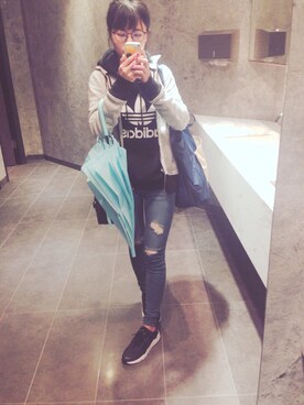 Jia さんの（adidas | アディダス）を使ったコーディネート