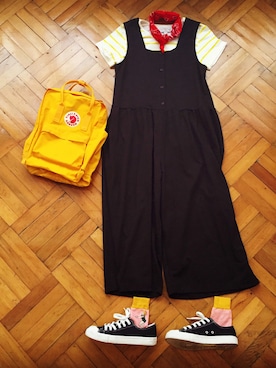 「cepo（セポ）のアイテム（つなぎ/オールインワン）」を使った、satonlyさん（レディース・161cm）の夏コーディネート
