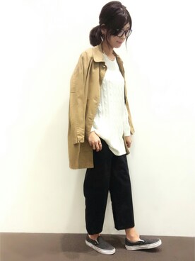 「SEVENDAYS=SUNDAY（セブンデイズサンデイ）のアイテム（チュニック）」を使った、たにもさん（レディース・169cm）の春コーディネート