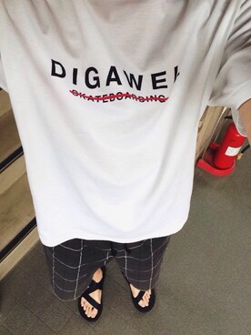 おまんじゅうさん(メンズ・175cm)の夏コーディネート