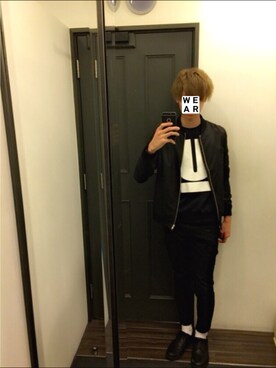 「VENCEEXCHANGE（ヴァンスエクスチェンジ）のアイテム（その他アウター）」を使った、Kazuki Yamadaさん（メンズ・177cm）の春コーディネート