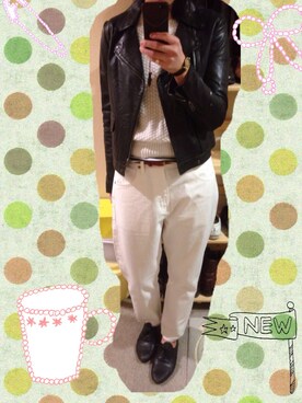 楓さん(レディース・164cm)の冬コーディネート