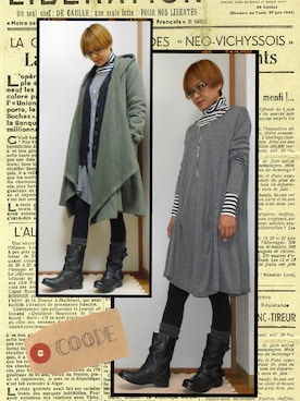 nikaさん（レディース・158cm）の冬コーディネート