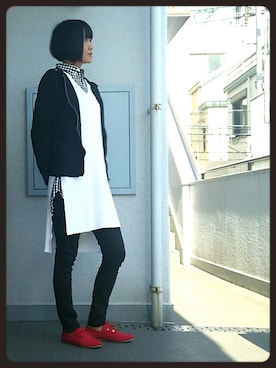 「アニオタ同盟」｜「アイテム（その他シューズ）」を使った、nikaさん（レディース・158cm）の春コーディネート