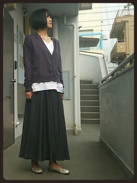 「アニオタ同盟」｜「アイテム（アクセサリー）」を使った、nikaさん（レディース・158cm）の春コーディネート