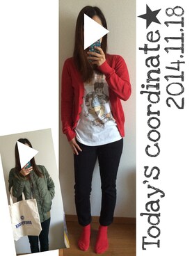 りさーずさん（レディース・154cm）の秋コーディネート