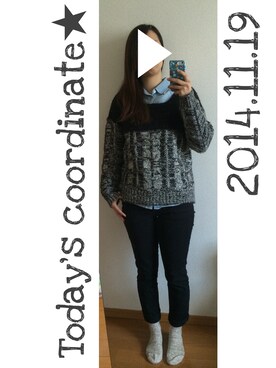 りさーずさん(レディース・154cm)の秋コーディネート