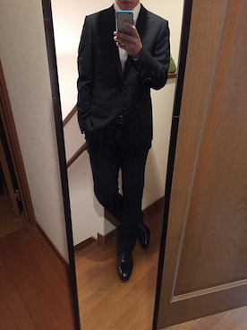 「スーツ」｜T.T.T.さん（メンズ・178cm）の春コーディネート