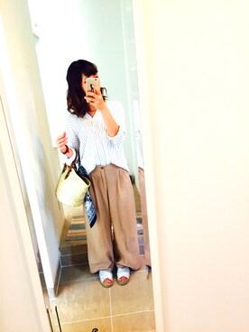 maedaさん（レディース・160cm）の夏コーディネート