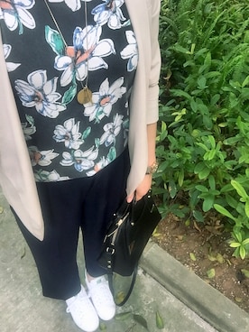 「botkier（ボトキエ）のアイテム」を使った、高楼高楼高高楼さん（レディース・160cm）の春コーディネート