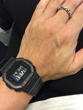 「CASIO（カシオ）のアイテム（アナログ腕時計、ブラック系）」を使った、NAOTOさん（メンズ・163cm）の秋コーディネート