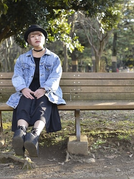 まりーなさん(レディース・158cm)の冬コーディネート