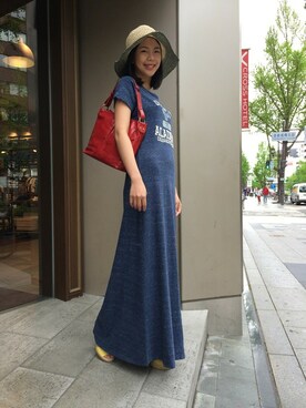 Hana Chuさん(レディース・168cm)の春コーディネート